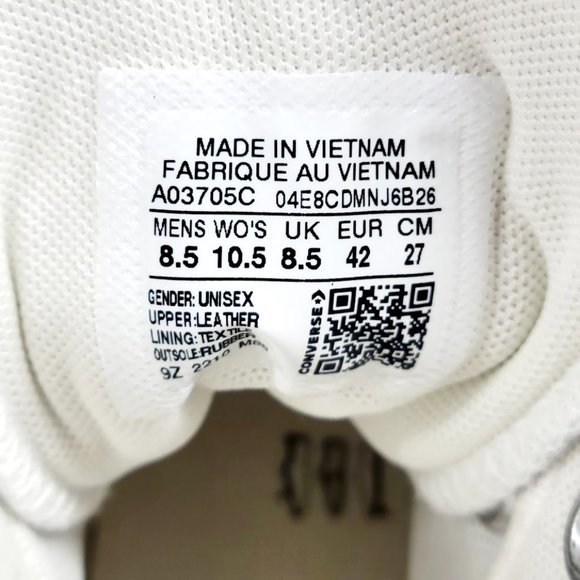 CONVERSE CTAS lugged platform hi sneakers Sz 10.5 NEW - Picture 8 of 8